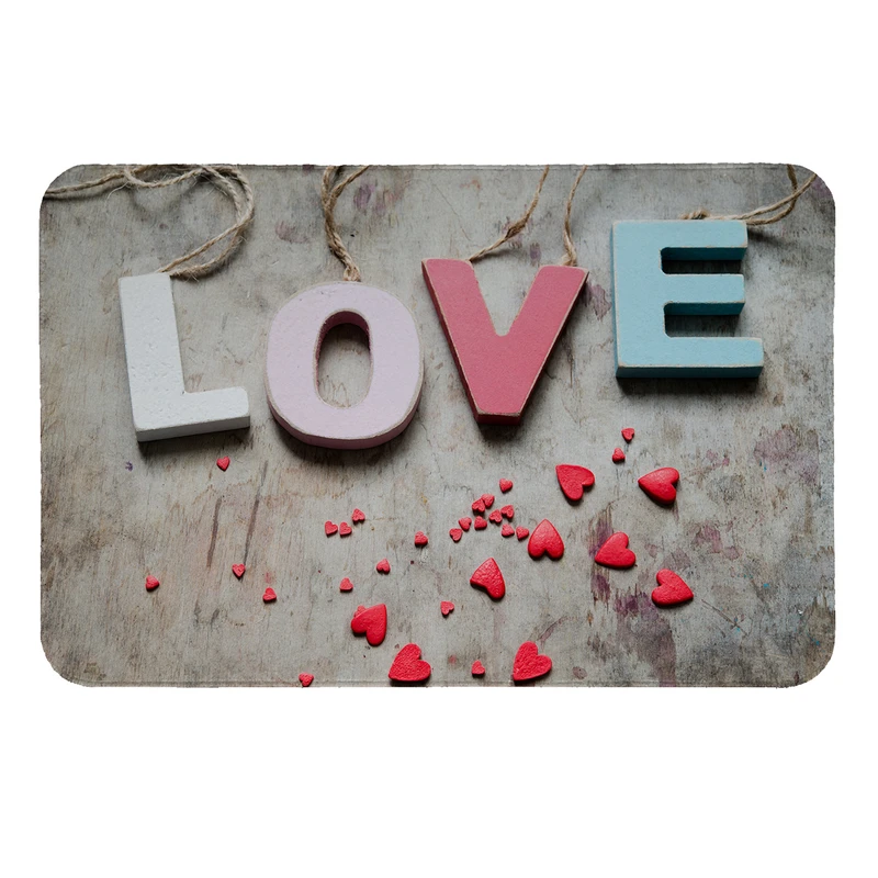 پادری طرح LOVE کد 6238 سایز 80 × 50 سانتی متر