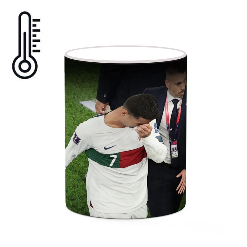 ماگ حرارتی کاکتی طرح Ronaldo رونالدو مدل mgh43168