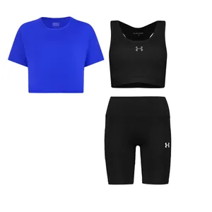 ست سه تکه لباس ورزشی زنانه مدل 1801-56-69