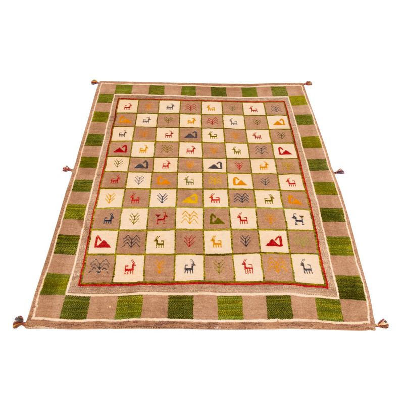 گبه دستباف سه و نیم متری سی پرشیا کد 122043