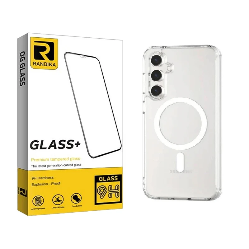 کاور راندیکا مدل مگ سیف مناسب برای گوشی موبایل سامسونگ GALAXY S24 FE