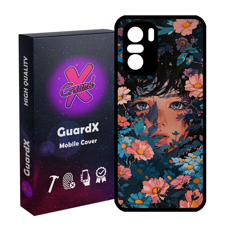کاور گارد ایکس طرح دختر مدل Glass10787 مناسب برای گوشی موبایل شیائومی Poco F3/MI 11X/MI 11X Pro/Redmi K40/K40 Pro