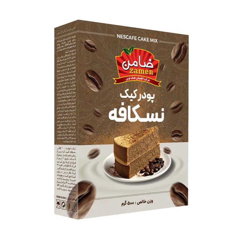 پودر کیک نسکافه ضامن - 500 گرم