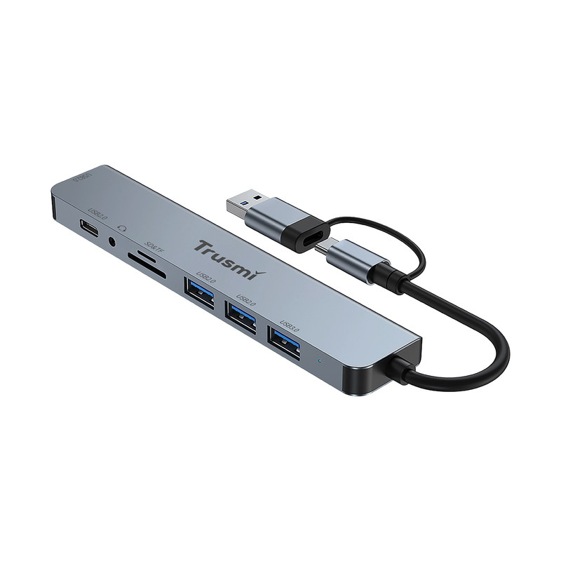 هاب 8 پورت USB-C تراسمی مدلDS01-01