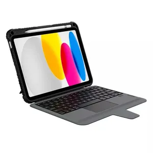 (Nillkin Bumper Combo Keyboard cover case Pro for Apple iPad A16/ iPad 11 (2025) / iPad 10/ iPad 10.9 (2022