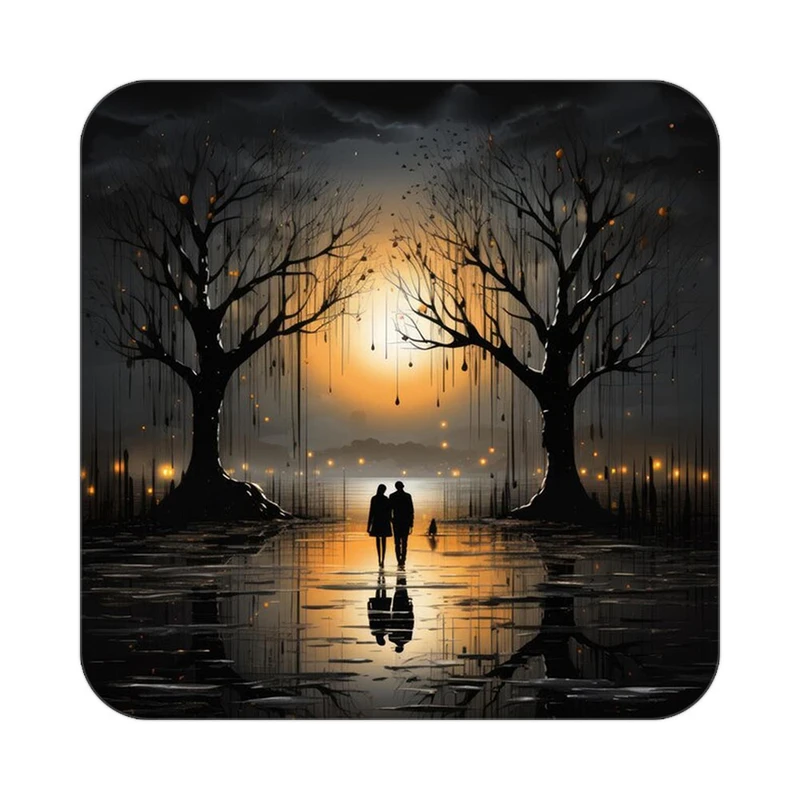 زیر لیوانی کاکتی مدل عاشقانه کد mp12458