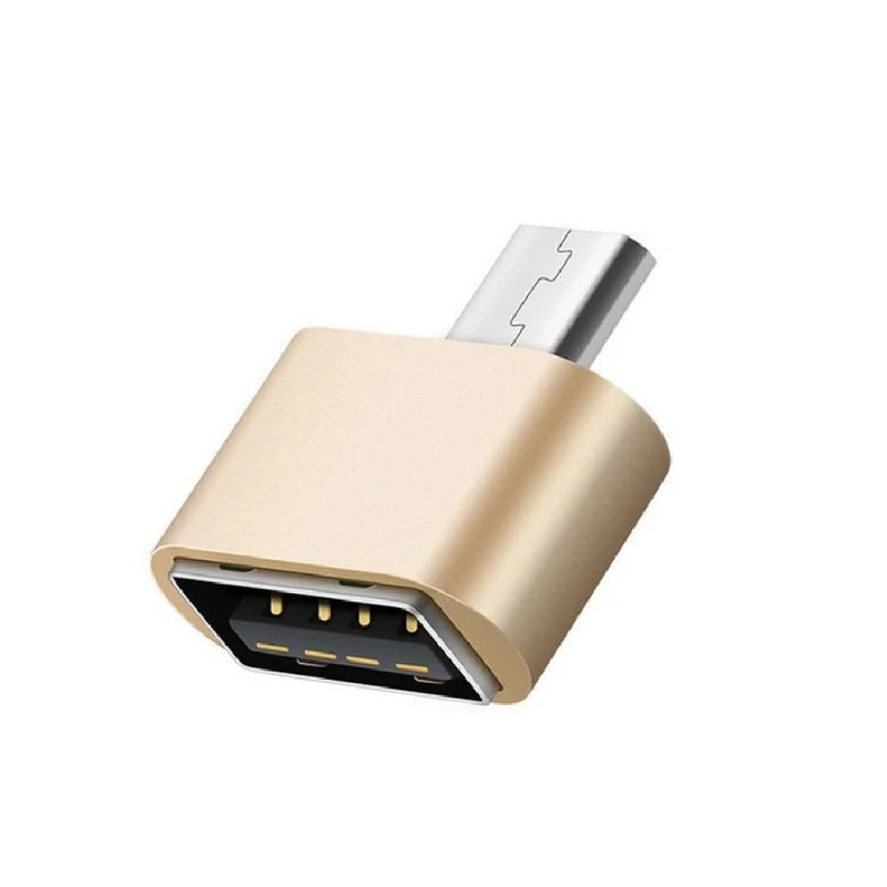 مبدل USB به microUSB مدل OTG Metal