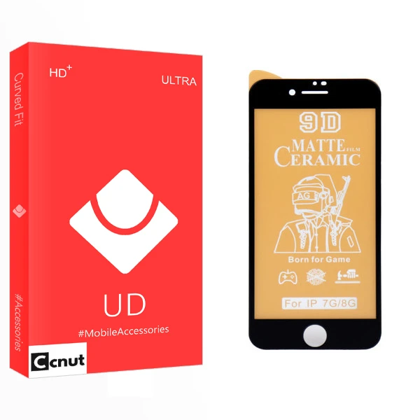 محافظ صفحه نمایش سرامیکی کوکونات مدل UD مناسب برای گوشی موبایل اپل IPHONE 7G/8G