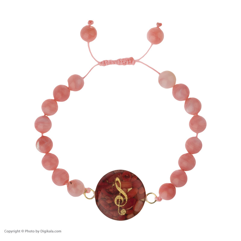 دستبند زنانه طرح نت موسیقی مدل mr13