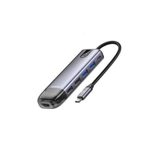 هاب 10 پورت USB-C مک دودو مدل HU7420 هاب 10 پورت USB-C مک دودو مدل HU7420