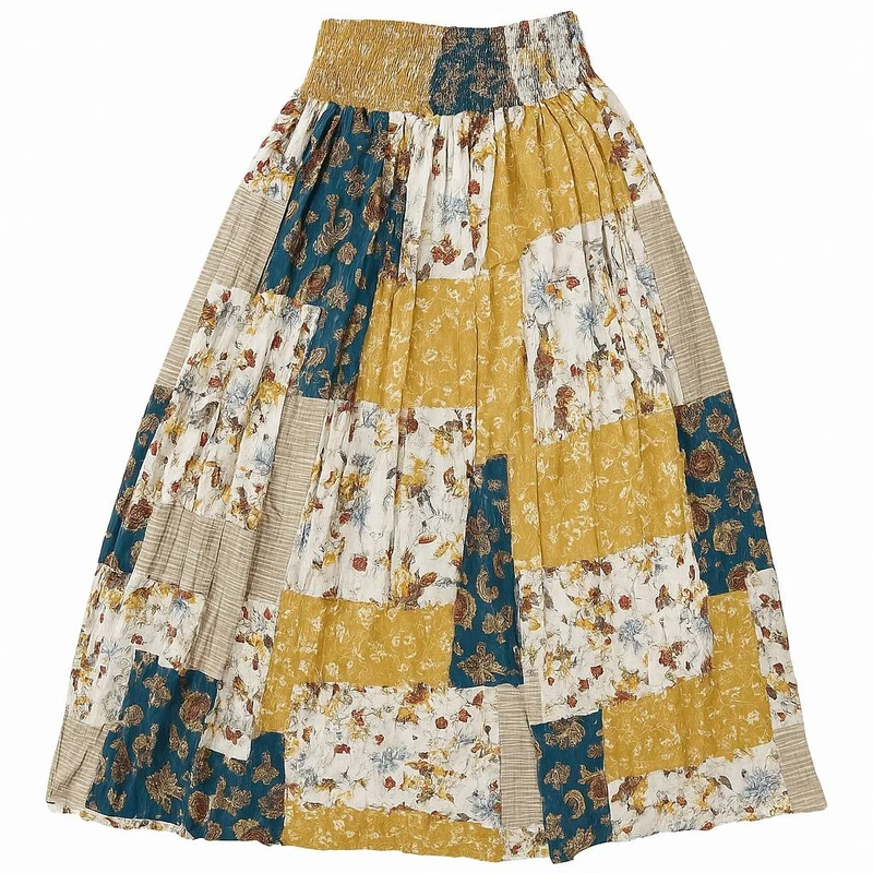 دامن پلیسه‌دار زنانه مدل هاوایی