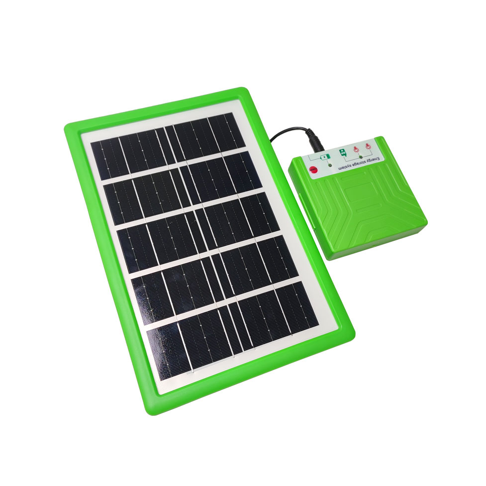پکیج شارژر خورشیدی 6 وات مدل 0026-6w ظرفیت 3600 میلی آمپر ساعت