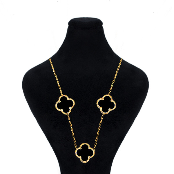 گردنبند طلا 18 عیار زنانه ماوی گالری مدل ونکلیف 3