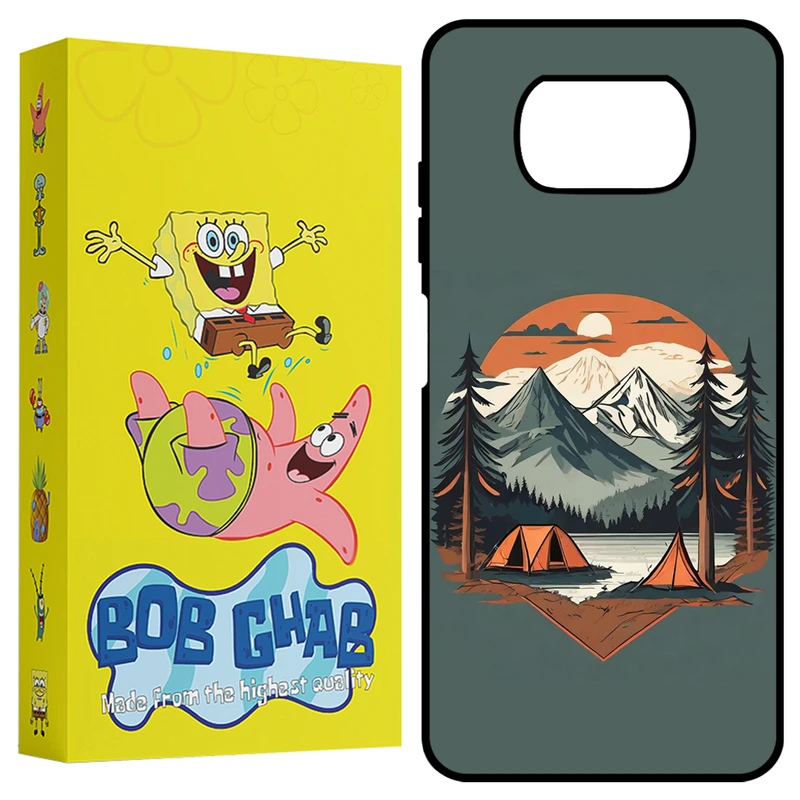 کاور باب قاب طرح طبیعت مدل BCPX3 مناسب برای گوشی موبایل شیائومی Poco X3 / X3 NFC / X3 Pro