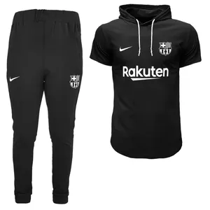 ست تی شرت کلاه دار و شلوار مردانه مدل 002191