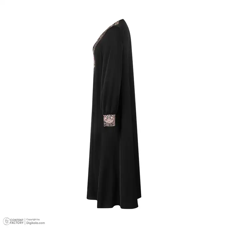 مانتو زنانه مدل عبایی شراره تافته ابریشم