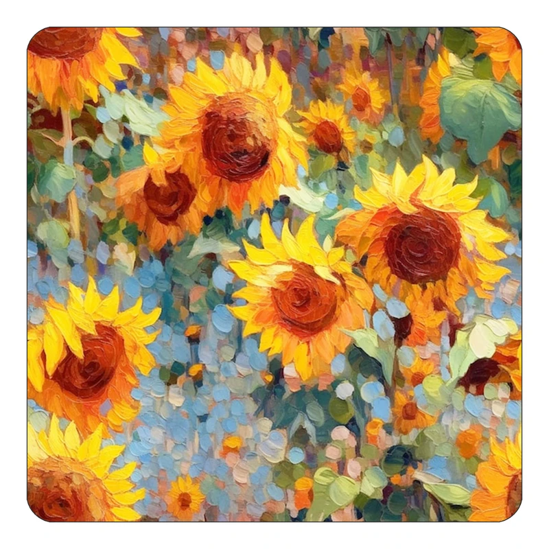 مگنت کاکتی طرح نقاشی رنگ روغن مدل mp72403