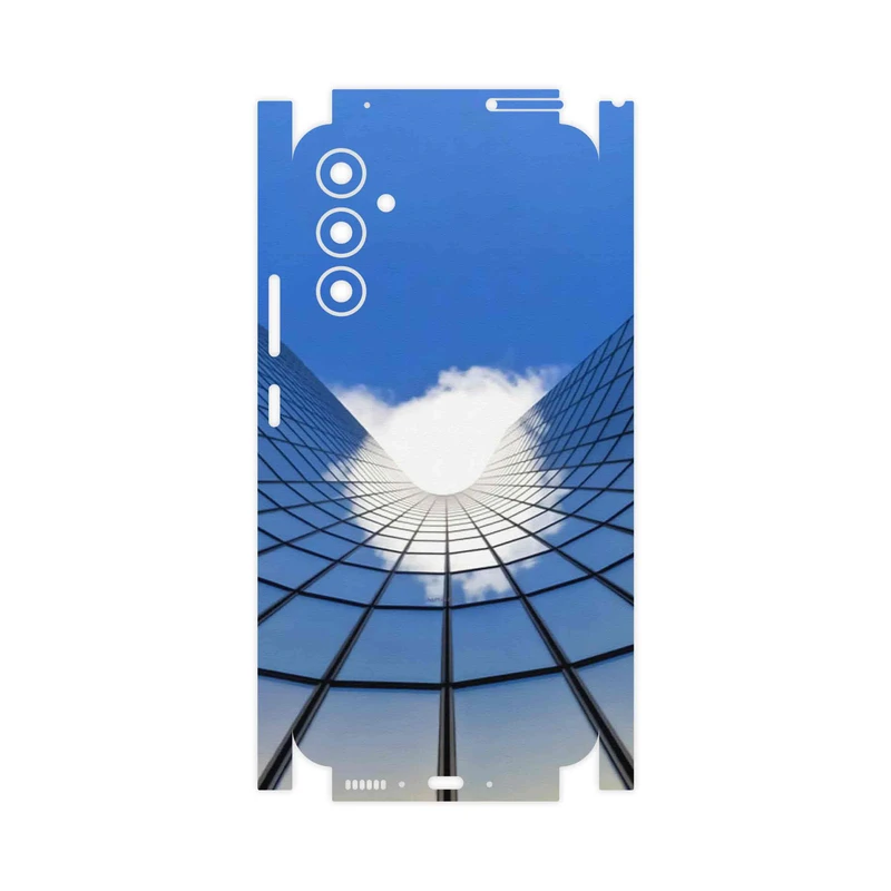 برچسب پوششی ماهوت مدل Glass skyscraper-FullSkin مناسب برای گوشی موبایل سامسونگ Galaxy A34