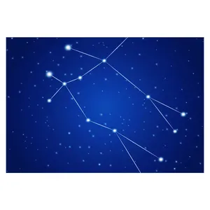 کارت پستال ماهتاب طرح صورت فلکی ماه خرداد کد 1671