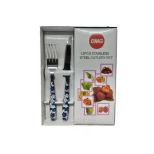 ست کارد و چنگال میوه خوری 12 پارچه دی ام جی Mg_2020