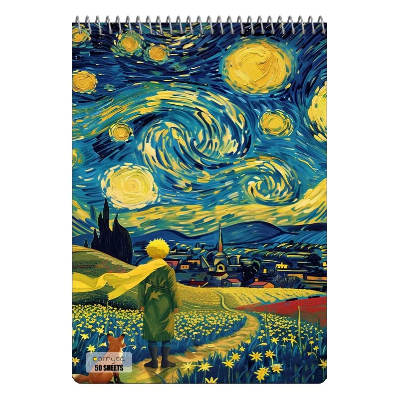 دفتر نقاشی 50 برگ سیمی کارنیکا طرح شازده کوچولو The Little Prince کد 36070