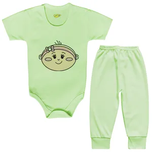 ست بادی و شلوار نوزادی کارانس مدل BSTG-3101