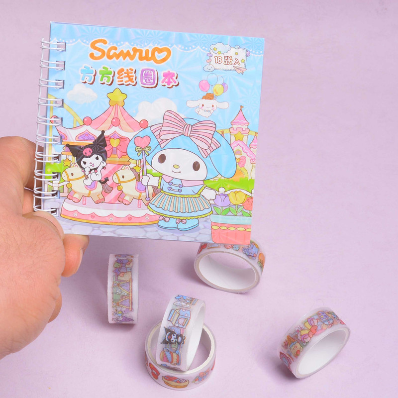 بسته لوازم تحریر مدل ملودی و کرومی بسته 6 عددی