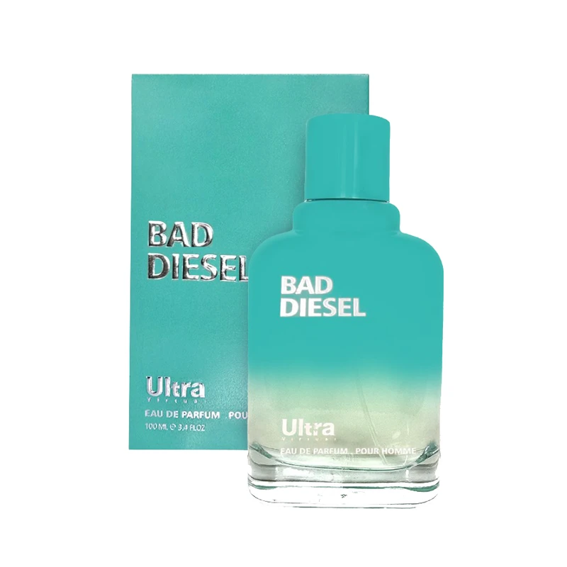 ادو پرفیوم مردانه اولترا ویرچوآل مدل Bad Deisel با رایحه تلخ حجم 100 میلی لیتر