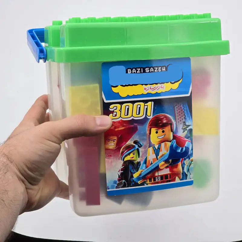 ساختنی بازی سازه مدل آجر بازی کد 3001