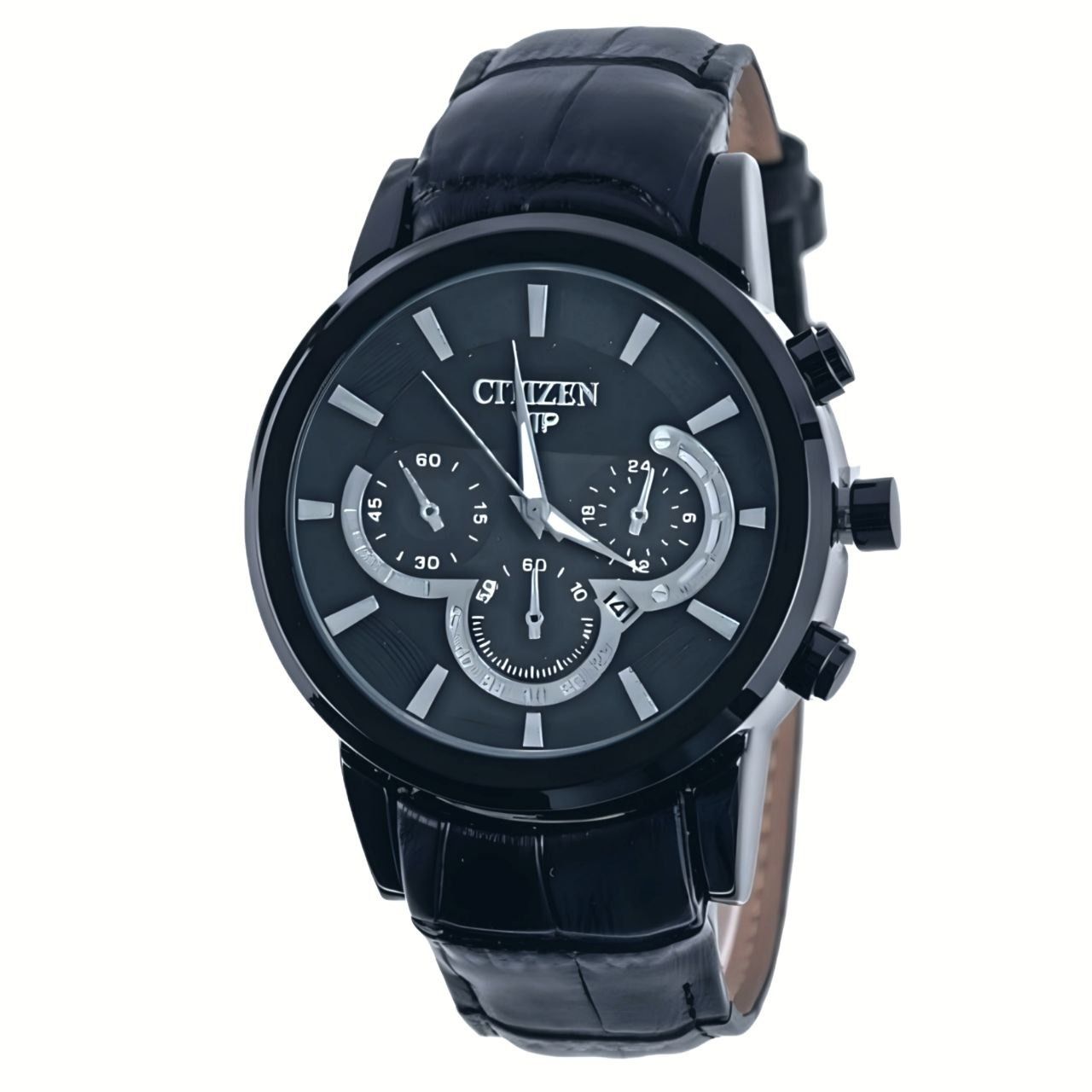 ساعت مچی عقربهای مردانه کوارتز مدل تک موتور بند فیکس کد 07 -  - 1