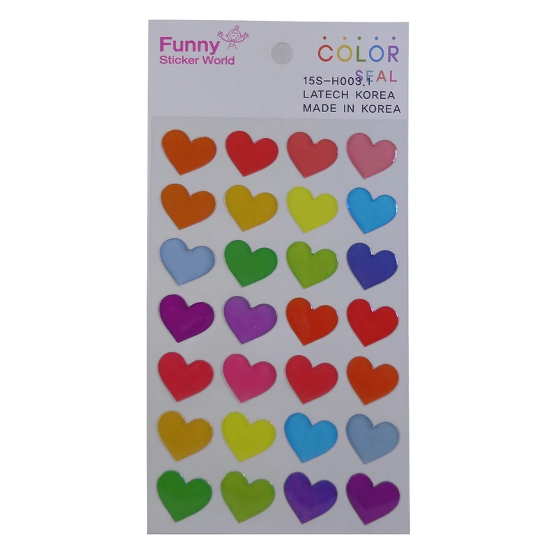 استیکر لَتِچ مدل Color seal کد 15S-H003.1