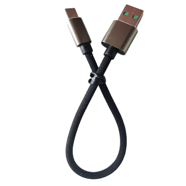 کابل تبدیل USB بهUSB-C مدل AM026 طول 0.25 متر کابل تبدیل USB بهUSB-C مدل AM026 طول 0.25 متر