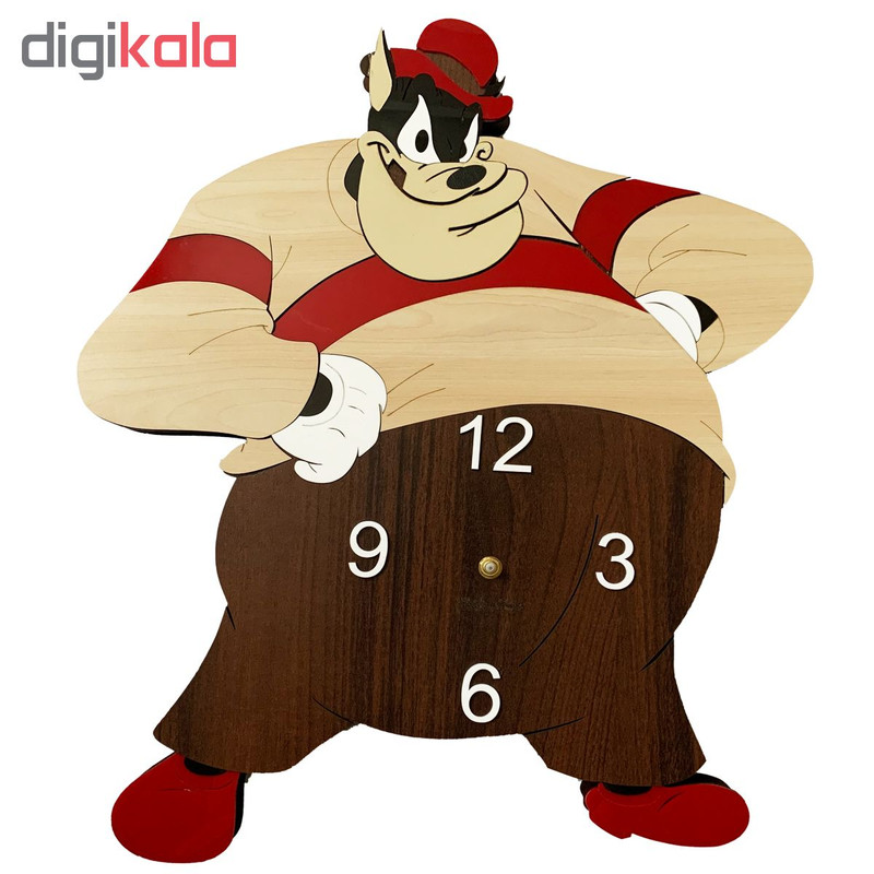 ساعت دیواری کودک کیم تویز طرح پیتی
