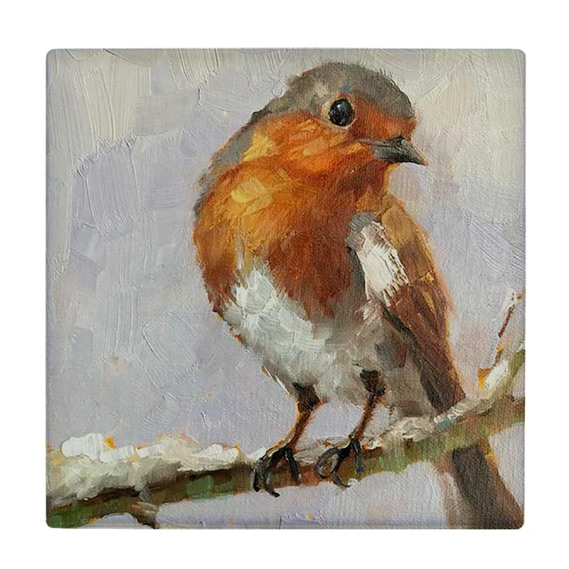  زیر لیوانی  طرح نقاشی پرنده کد    5849438_4316