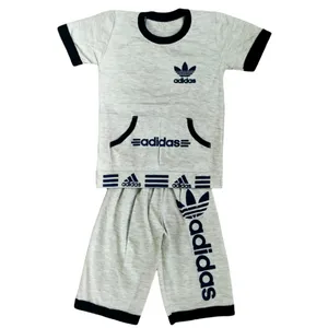 ست تی شرت و شلوارک پسرانه مدل m-as-KAM