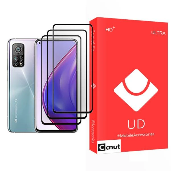 محافظ صفحه نمایش کوکونات مدل UD Ultra MIX003 مناسب برای گوشی موبایل شیائومی Mi 10T Pro 5G بسته سه عددی