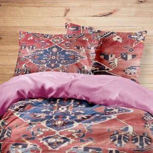 سرویس روتختی مدوپد طرح فرش چادگان لچک و ترنج مدل C-bakhtiary13 یک نفره 4 تکه