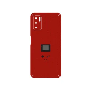 MAHOOT Minimal GameBoy Icon Cover Sticker for Xiaomi Redmi Note 10 5G