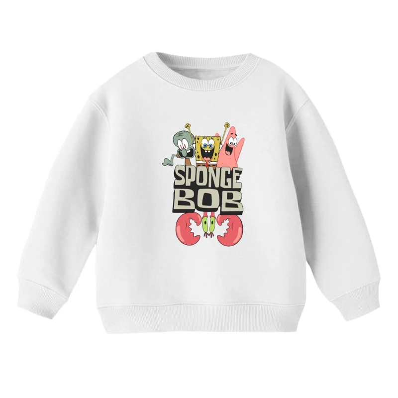 سویشرت بچگانه مدل باب اسفنجی و دوستان کد 2