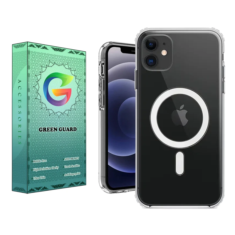 کاور گرین گارد مدل CR_Magsafe کد Clear 86 مناسب برای گوشی موبایل اپل Iphone 11