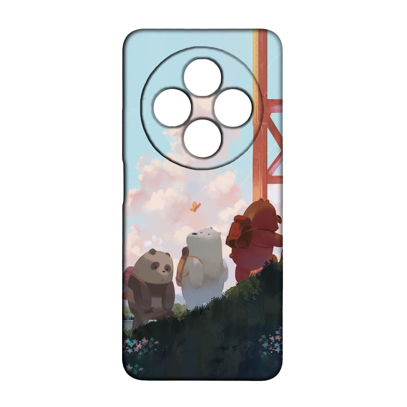کاور طرح خرس های کله پوک کد 377 مناسب برای گوشی موبایل شیائومی Redmi 14C