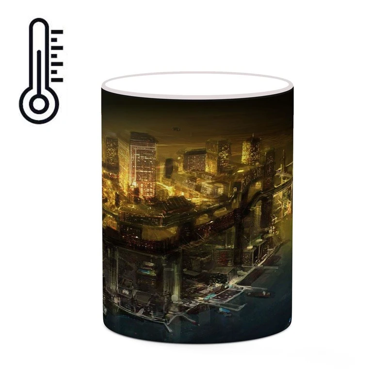 ماگ حرارتی کاکتی مدل بازی Deus Ex کد mgh28163