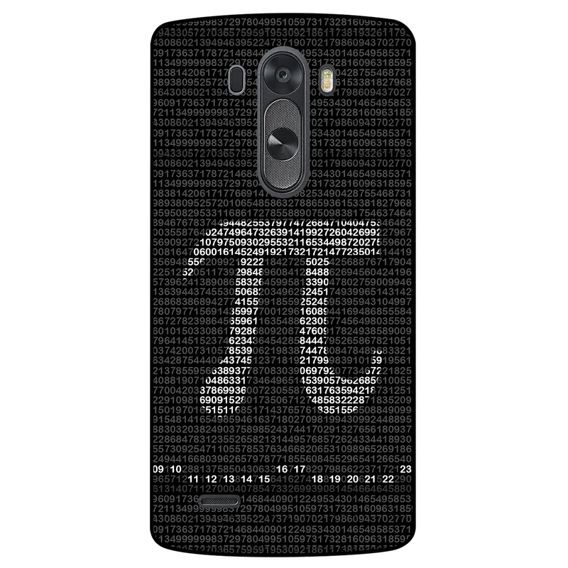 کاور مگافون طرح عدد پی مدل 7240 مناسب برای گوشی موبایل ال جی G3