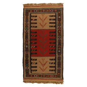 گلیم دستبافت دومتری کد 1403101