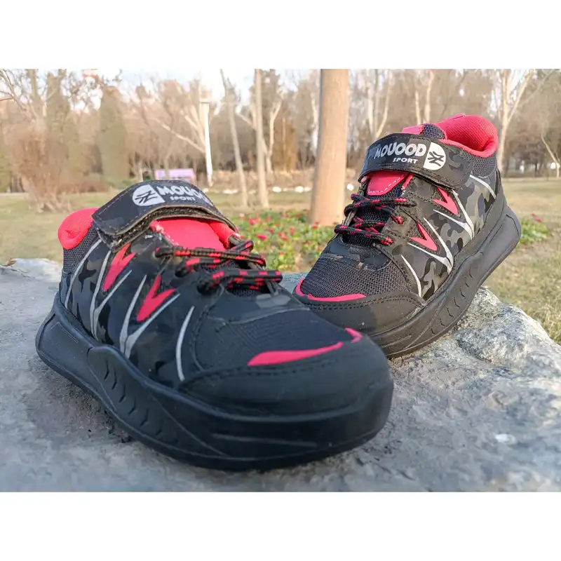 کفش مخصوص پیاده روی بچگانه مدل رایان طبی کد t.a.j رنگ قرمز