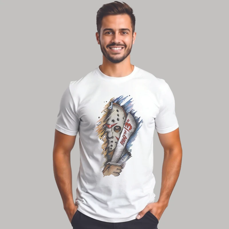 تیشرت آستین کوتاه مردانه مدل T128