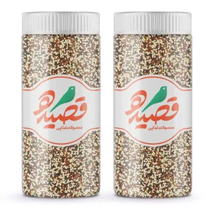 کینوا سه رنگ ممتاز قصیده - 500 گرم بسته 2 عددی