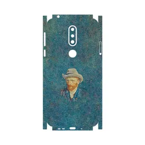 MAHOOT Self portrait with a gray felt hat-FullSkin Cover Sticker for Nokia 7.1