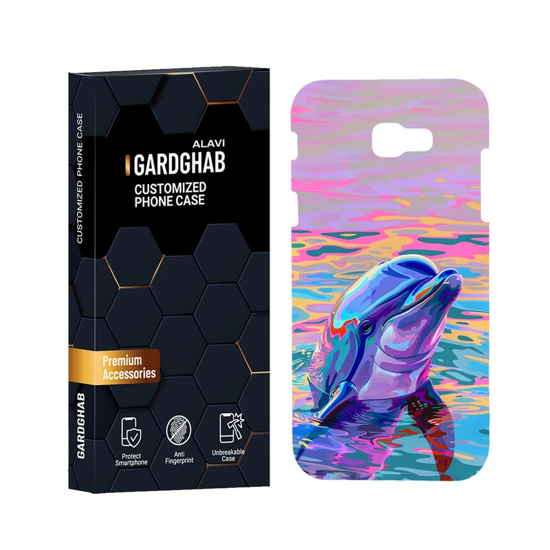 کاور گارد قاب علوی مدل هنری مناسب برای گوشی موبایل سامسونگ Galaxy A720 / A7 2017