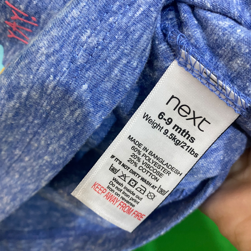 تی شرت آستین بلند نوزادی نکست مدل 1033